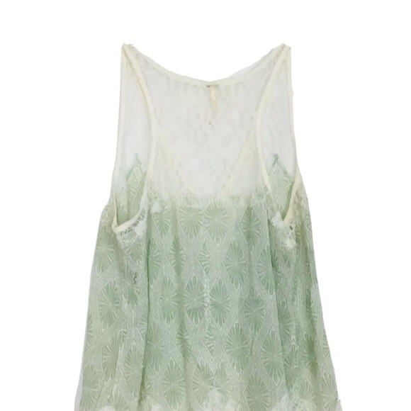 Free People Lace tank top Blouse size small - Picture 7 of 8
